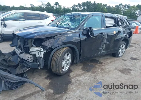 2022 Toyota Highlander L из США, поврежденный, VIN 5TDCZRAH3NS116065